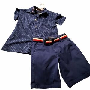 Boys Navy Short Sleeve Shirt - Classic Navy Top